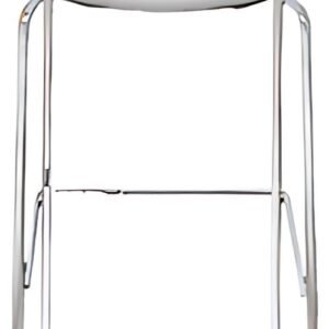PAPERFLOW Chaise de bar HARPER, set de 2, blanc