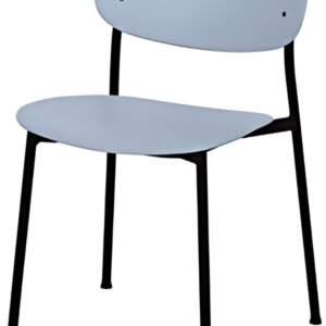 PAPERFLOW Chaise visiteur SOHO, set de 2, bleu