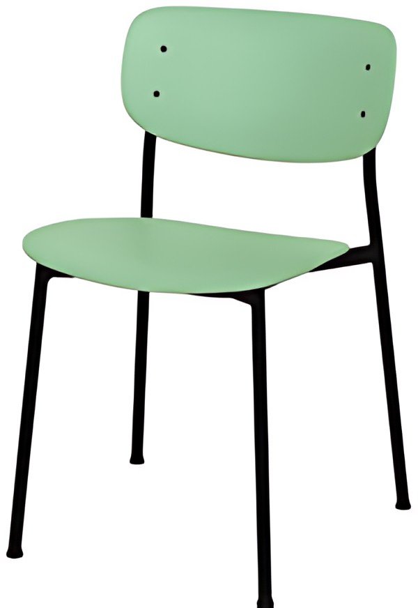 PAPERFLOW Chaise visiteur SOHO, set de 2, vert
