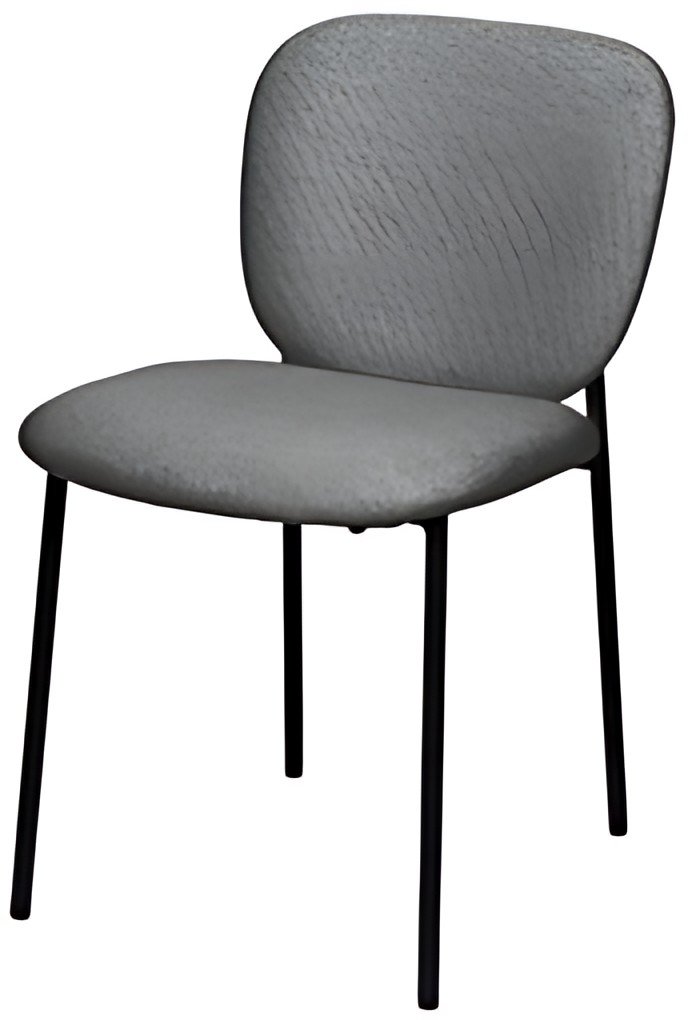 PAPERFLOW Chaise visiteur TWIST  set de 2, gris