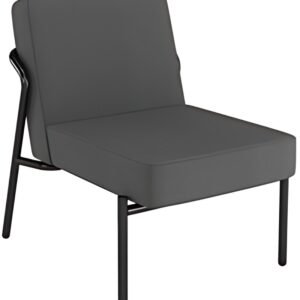 PAPERFLOW Fauteuil visiteur MEDSO KLASSIK S tissu anthracite
