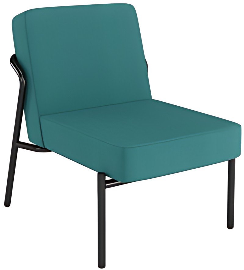 PAPERFLOW Fauteuil visiteur MEDSO KLASSIK S, tissu, bleu