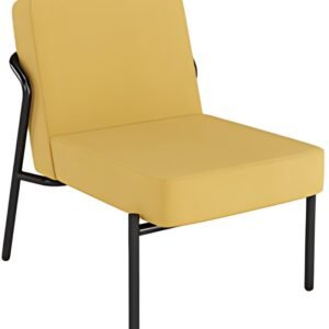 PAPERFLOW Fauteuil visiteur MEDSO KLASSIK S, tissu, jaune