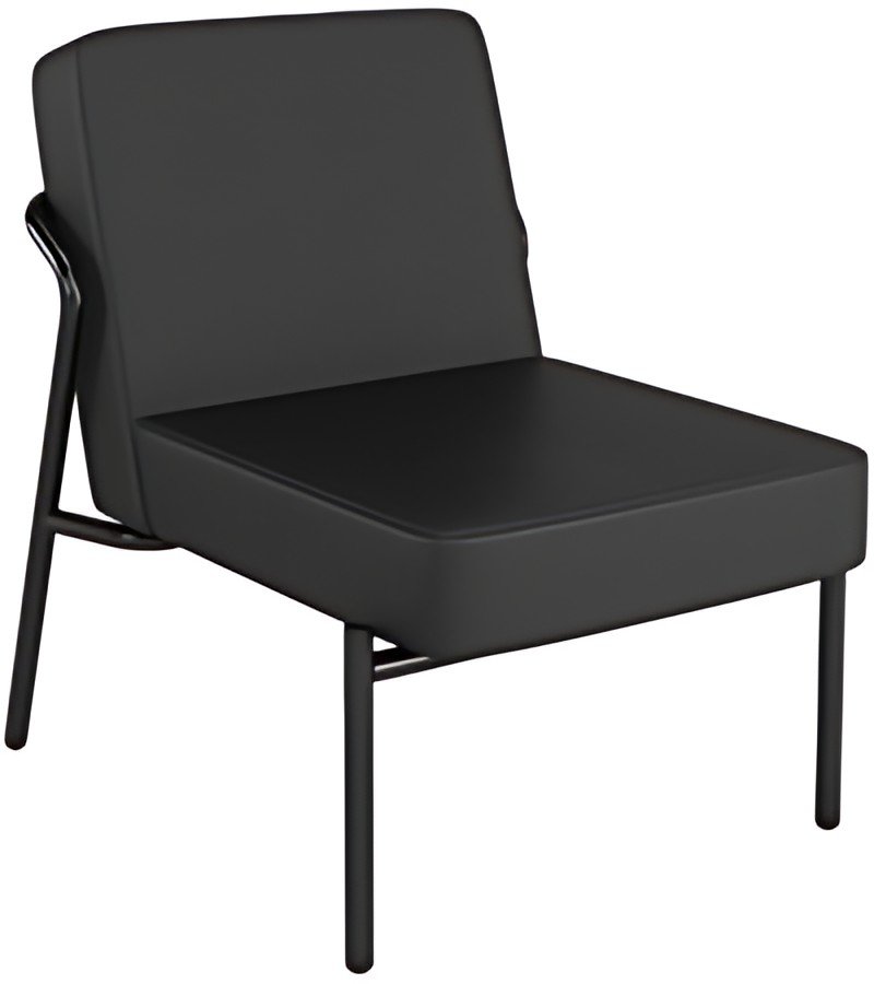 PAPERFLOW Fauteuil visiteur MEDSO KLASSIK S simili-cuir
