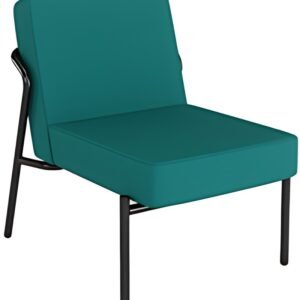 PAPERFLOW Fauteuil visiteur d'extérieur MEDSO KLASSIK S bleu