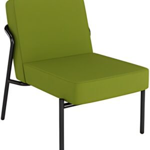 PAPERFLOW Fauteuil visiteur d'extérieur MEDSO KLASSIK S vert