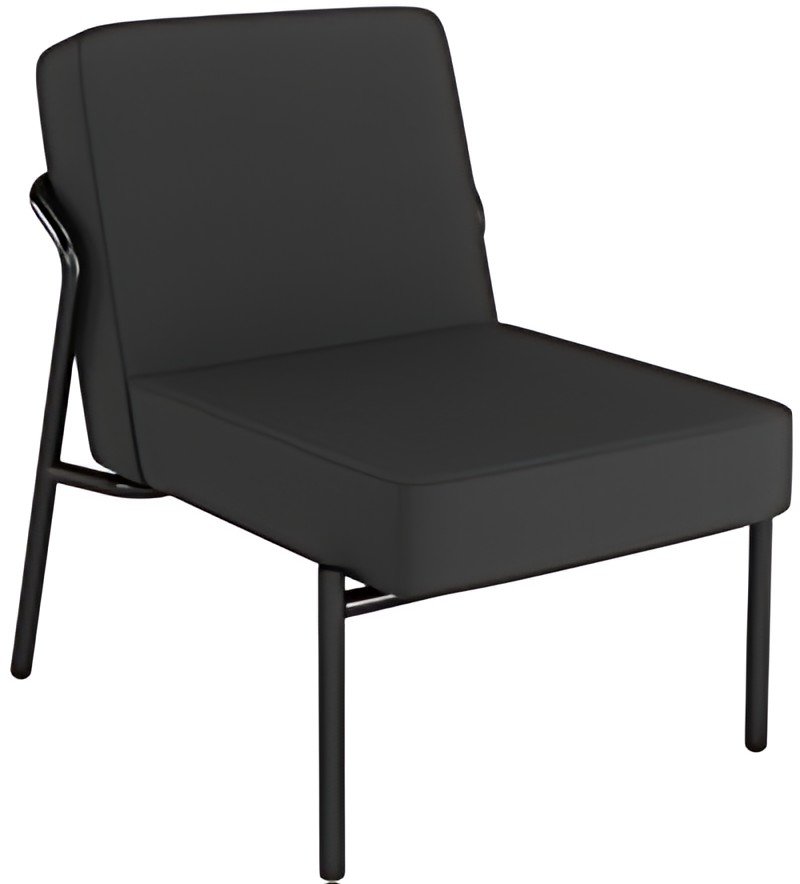 PAPERFLOW Fauteuil visiteur d'extérieur MEDSO KLASSIK S