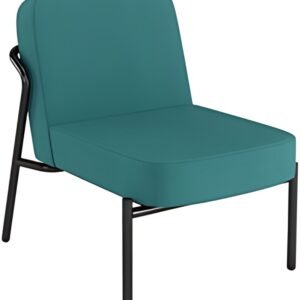 PAPERFLOW Fauteuil visiteur MEDSO RUND S, tissu, bleu