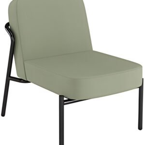 PAPERFLOW Fauteuil visiteur MEDSO RUND S, tissu, vert