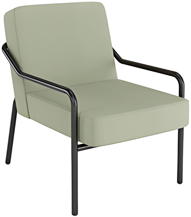 PAPERFLOW Fauteuil visiteur MEDSO KLASSIK M, tissu, vert