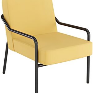 PAPERFLOW Fauteuil visiteur MEDSO KLASSIK M, tissu, jaune