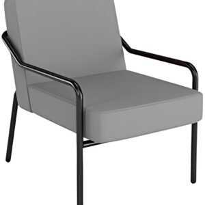 PAPERFLOW Fauteuil visiteur d'extérieur MEDSO KLASSIK M gris