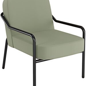 PAPERFLOW Fauteuil visiteur MEDSO RUND M, tissu, vert