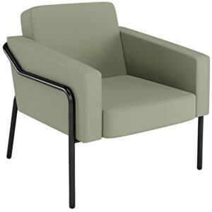 PAPERFLOW Fauteuil visiteur MEDSO KLASSIK L, tissu, vert