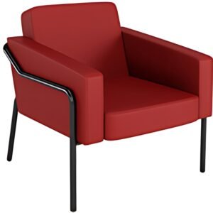 PAPERFLOW Fauteuil visiteur MEDSO KLASSIK L, simili-cuir
