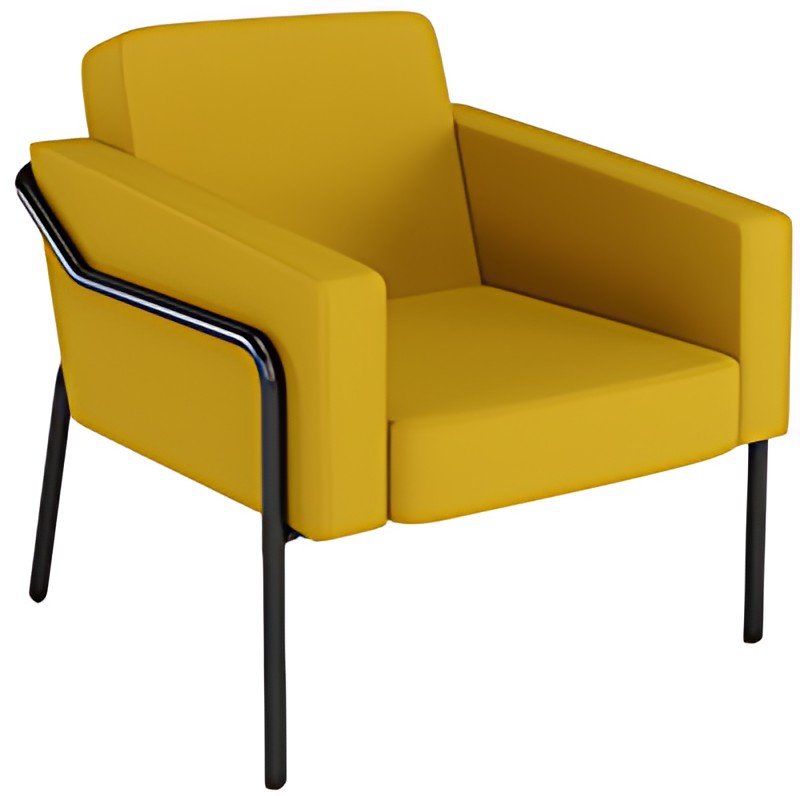 PAPERFLOW Fauteuil visiteur d'extérieur MEDSO KLASSIK L