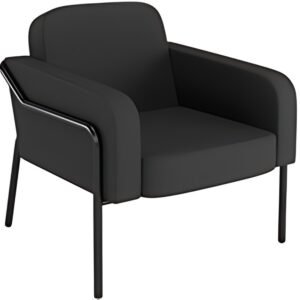 PAPERFLOW Fauteuil visiteur d'extérieur MEDSO RUND L