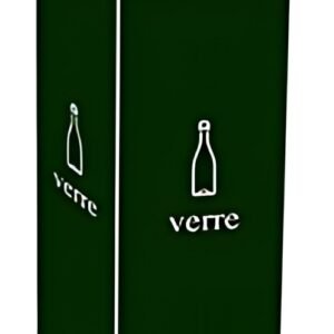 PAPERFLOW Collecteur pour tri sélectif verre, blanc