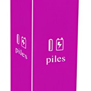 PAPERFLOW Collecteur pour tri sélectif piles, blanc