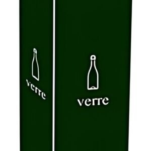 PAPERFLOW Collecteur pour tri sélectif verre, noir