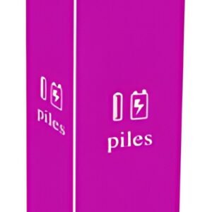 PAPERFLOW Collecteur pour tri sélectif piles, noir