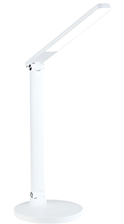 PAPERFLOW Lampe de table à LED ATIAS, socle, blanc