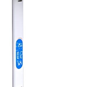 PAPERFLOW Lampe de table à LED FOLEY, socle, blanc