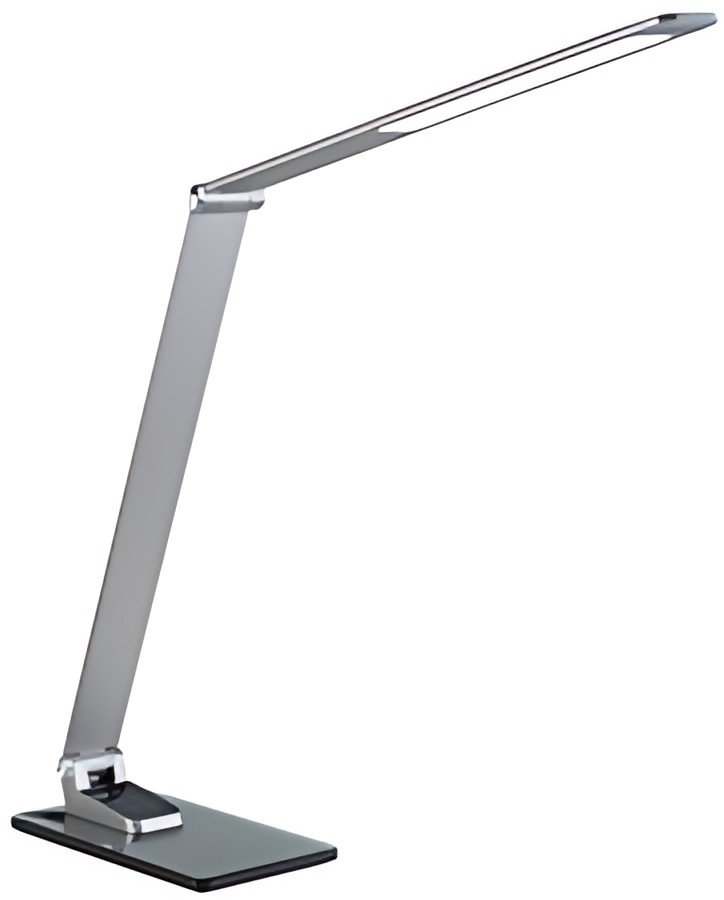 PAPERFLOW Lampe de table à LED OLGA, socle, gris