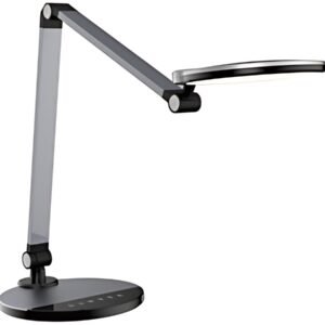PAPERFLOW Lampe de table à LED CHUCK, socle, noir