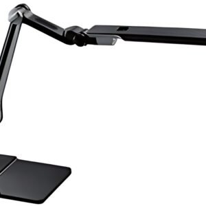 PAPERFLOW Lampe de table à LED SANA, socle, noir