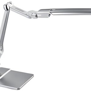 PAPERFLOW Lampe de table à LED SANA, socle, argent