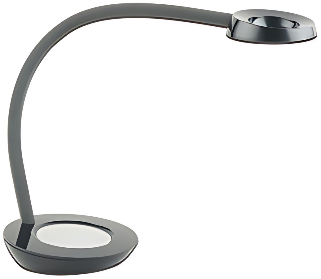 PAPERFLOW Lampe de table à LED TOBY, socle, noir