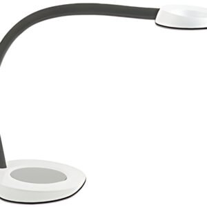 PAPERFLOW Lampe de table à LED TOBY, socle, blanc