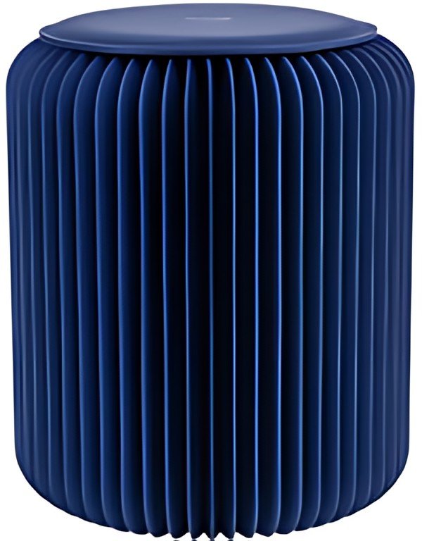 PAPERFLOW Tabouret pliable Flexistool, hauteur: 420 mm, bleu