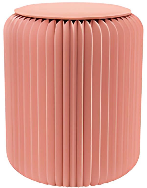 PAPERFLOW Tabouret pliable Flexistool, hauteur: 420 mm, rose