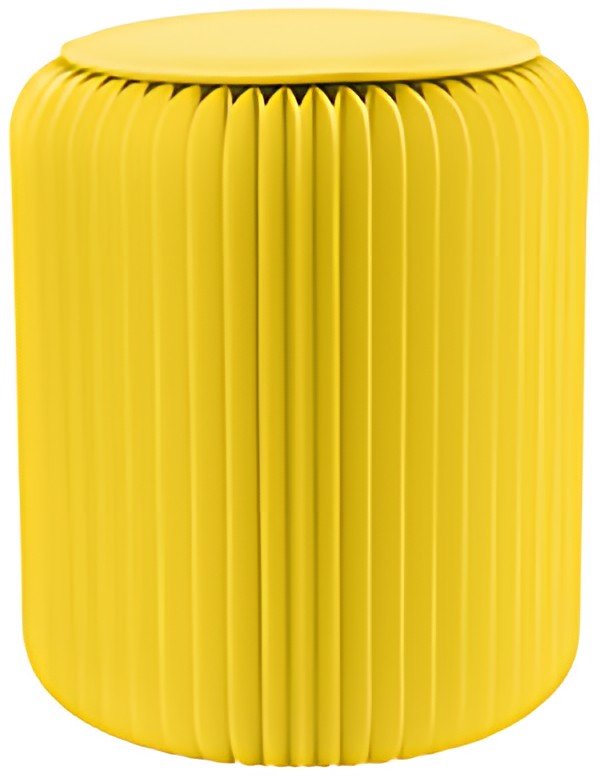 PAPERFLOW Tabouret pliable Flexistool, (H)420 mm, jaune