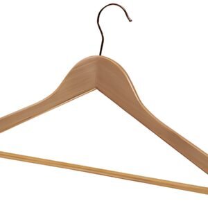 ALBA Cintre en bois, avec barre, set de 25