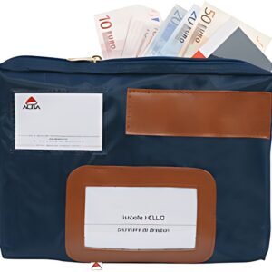 ALBA Sac navette "POCAIS", avec soufflet, polyester, bleu
