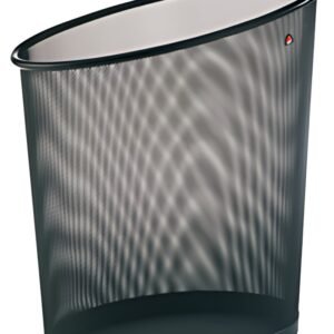 ALBA Corbeille à papier "MESHCORB", fil d'acier, 18 L, noir