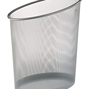 ALBA Corbeille à papier "MESHCORB", fil d'acier, 18 L, gris