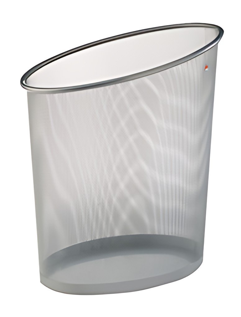 ALBA Corbeille à papier "MESHCORB", fil d'acier, 18 L, gris