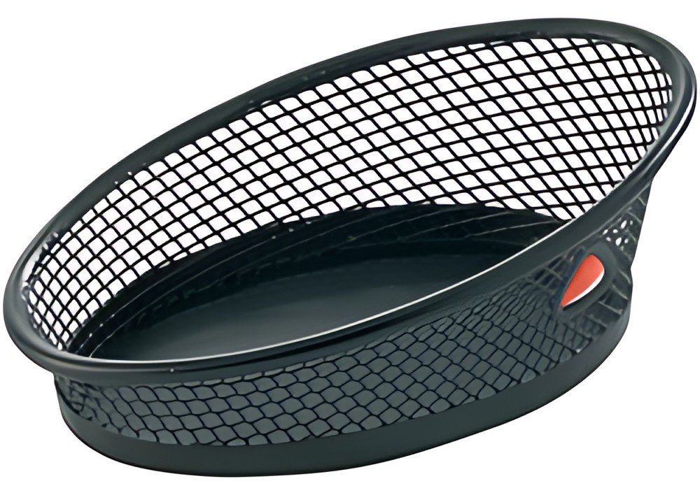 ALBA Distributeur de trombones Mesh, en fil d'acier, gris