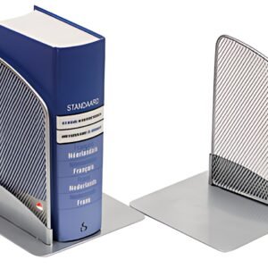 ALBA Serre-livre "MESHER", en fil d'acier, gris