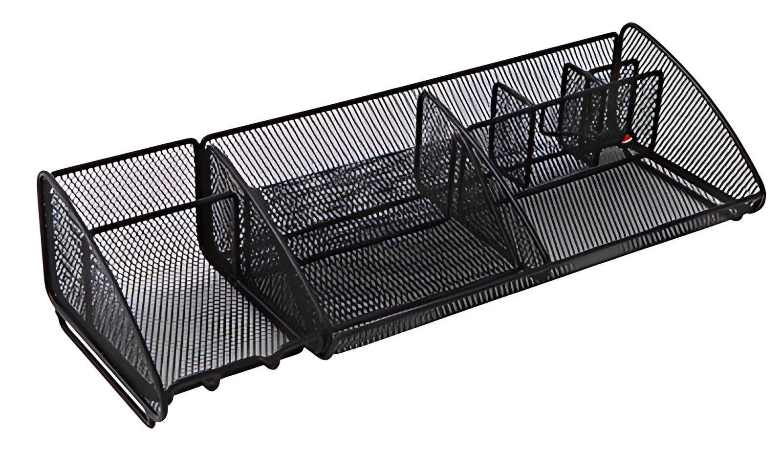 ALBA Organiseur de bureau "MESHBOARD", en métal, noir