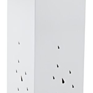 ALBA Porte-parapluie "PLUIE", en métal, blanc