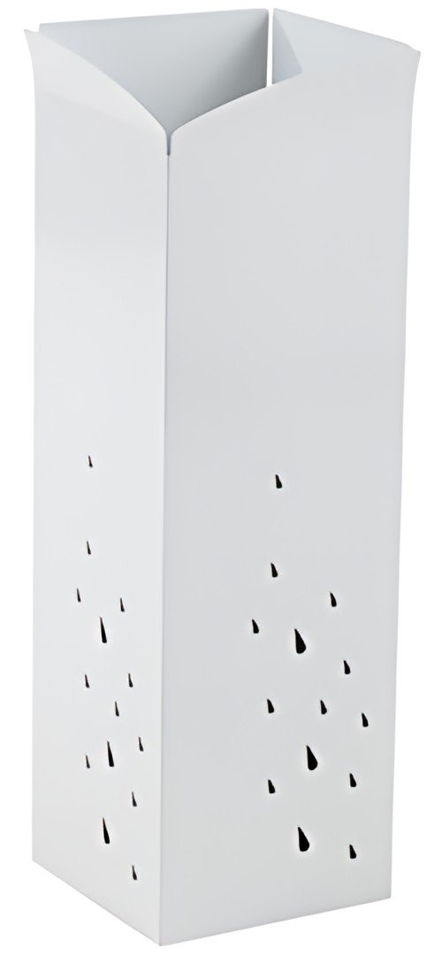 ALBA Porte-parapluie "PLUIE", en métal, blanc