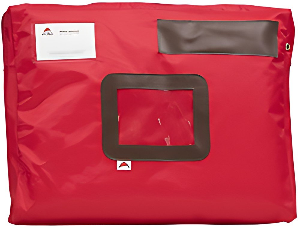 ALBA Sac navette "POCSOU R" avec soufflet, polyester, rouge