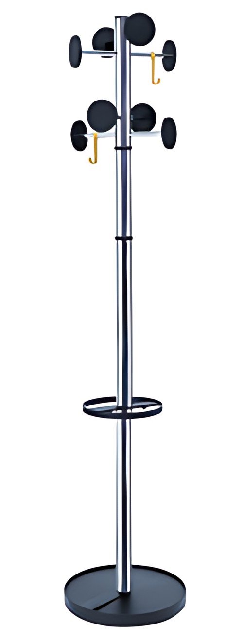 ALBA Portemanteau "STAN3",  8 patères, chromé