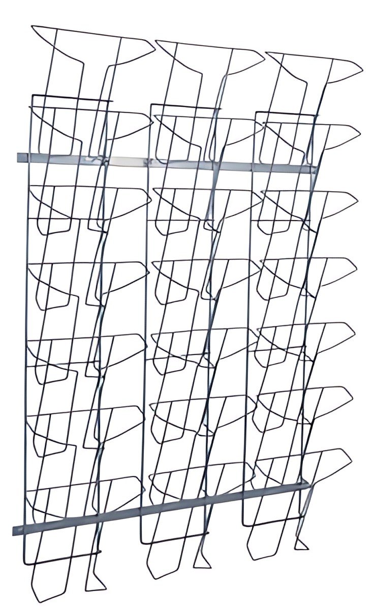 ALBA Porte-brochures mural "DDFIL21 M", 21 compartiments