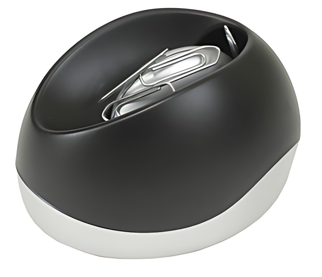 ALBA Distributeur de trombones "CLIPO", plastique, gris/noir